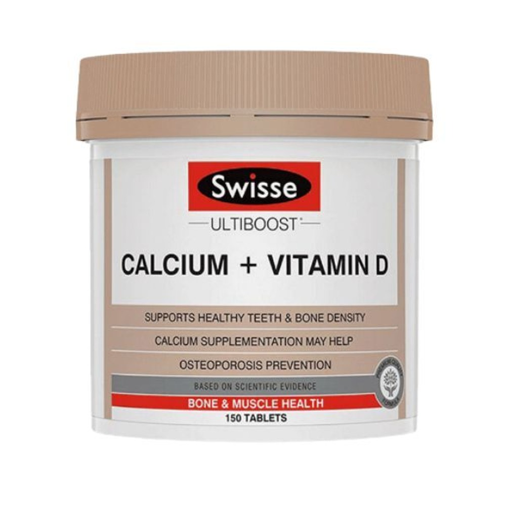 [해외] 스위스 칼슘 + 비타민D 150정
