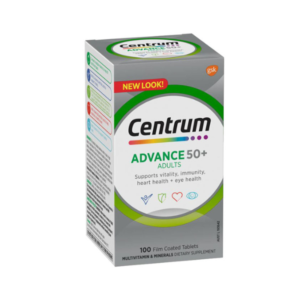 [해외] 센트롬 50세이상 (남여공용) 종합비타민 100정